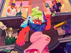 アクションゲーム「Going Under」が配信開始。ベンチャー企業の地下にあるダンジョンを探索し，隠された謎に迫る