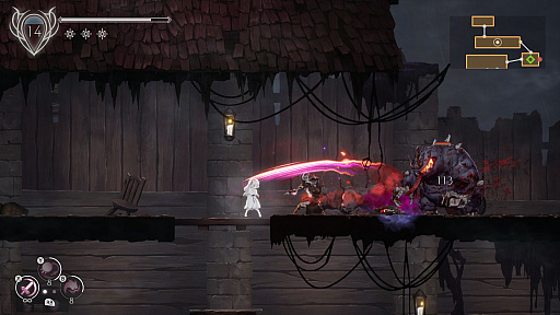 画像ギャラリー No.006のサムネイル画像 / 「ENDER LILIES: Quietus of the Knights」アーリーアクセス版プレイレポート。幻想的なビジュアルとエモーショナルな演出のメトロイドヴァニア系アクションゲーム
