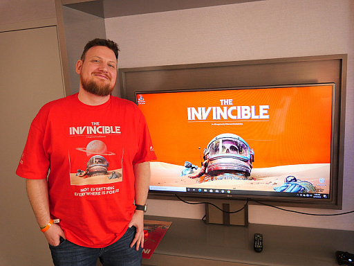 画像ギャラリー No.002のサムネイル画像 / 11 bit studiosの新作「The Invincible」は,ポーランドの巨匠による哲学的SF小説をゲーム化。GDC会場でデモをチェックしてきた