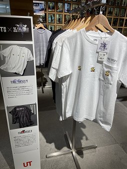 画像ギャラリー No.003のサムネイル画像 / 「ファイナルファンタジー35周年UT」発売を記念した特別展示がユニクロ原宿で5月19日まで開催中