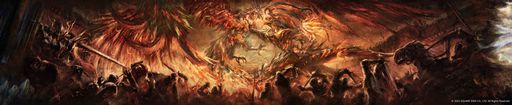 画像ギャラリー No.004のサムネイル画像 / 召喚獣合戦の絵画を用いた「FINAL FANTASY XVI」の巨大デジタルサイネージ広告が東京,大阪,福岡に本日から順次掲出