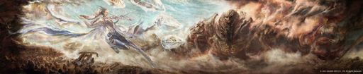 画像ギャラリー No.009のサムネイル画像 / 召喚獣合戦の絵画を用いた「FINAL FANTASY XVI」の巨大デジタルサイネージ広告が東京,大阪,福岡に本日から順次掲出