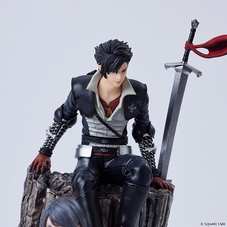 画像ギャラリー No.013のサムネイル画像 / 「FFXVI」のイメージアート“望郷”をモチーフにしたフィギュアが登場。クライヴ，ジル，ジョシュアを細部まで立体化，予約受付を開始