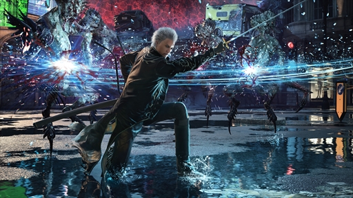 画像ギャラリー No.042のサムネイル画像 / PS5「デビル メイ クライ 5 スペシャルエディション」先行プレイレポート。グラフィックスの進化や新規要素の追加で戦いはよりスタイリッシュに
