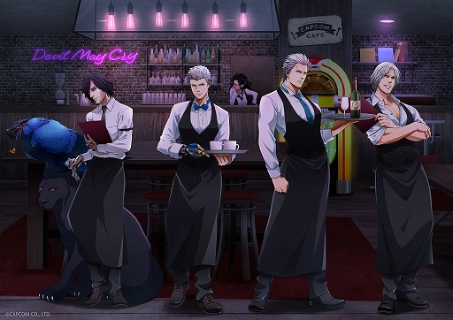 画像ギャラリー No.001のサムネイル画像 / カプコンカフェ,「デビル メイ クライ 5 スペシャルエディション」コラボのメインビジュアルを公開