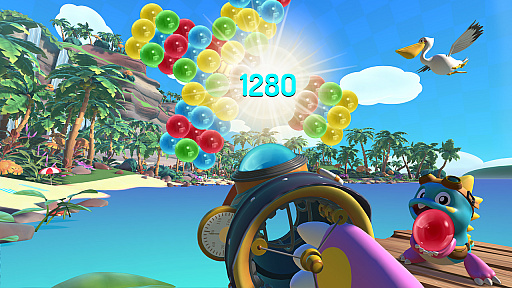 画像ギャラリー No.002のサムネイル画像 / 「パズルボブルVR バケーション・オデッセイ」の最新情報とPVが公開。全100ステージに挑むストーリーモードのほかオンライン対戦もサポート