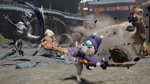 画像ギャラリー No.009のサムネイル画像 / ［E3 2021］「モンスターハンターライズ」のバージョン3.1アップデートは6月24日配信。「モンスターハンターストーリーズ2」とのコラボ情報も