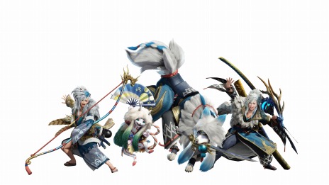 画像ギャラリー No.005のサムネイル画像 / 「モンスターハンターライズ」×USJコラボが1月21日に配信。蒼世ノ侍シリーズやオトモアイルー＆ガルク装備，限定アイルーが登場