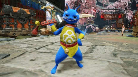 画像ギャラリー No.010のサムネイル画像 / 「モンスターハンターライズ」×USJコラボが1月21日に配信。蒼世ノ侍シリーズやオトモアイルー＆ガルク装備，限定アイルーが登場