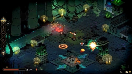 画像ギャラリー No.003のサムネイル画像 / Switch版「Hades（ハデス）」が2020年冬に配信。冥界の王・ハデスが支配する地下世界からの脱出を目指すローグライクアクション