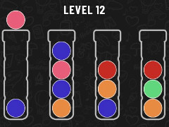 同じ色のボールをチューブに並べよう。パズルゲーム「ボールソートパズル」を紹介する「（ほぼ）日刊スマホゲーム通信」第2407回