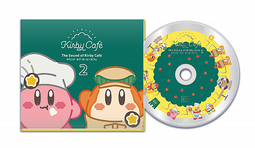 画像ギャラリー No.001のサムネイル画像 / CD「サウンド・オブ・カービィカフェ 2」が12月18日から一般販売
