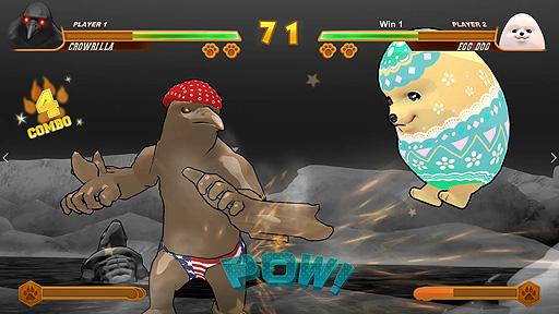 画像ギャラリー No.002のサムネイル画像 / 動物ミーム格闘ゲーム「Fight of Animals」，PS4版の配信が本日スタート。各キャラのDLCスキンも収録して登場