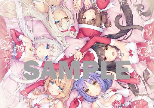 画像ギャラリー No.007のサムネイル画像 / 「ネコぱら Vol.4 ネコとパティシエのノエル」の発売記念イラスト展“ネコぱら展@とらのあな”が11月27日から日台同時開催