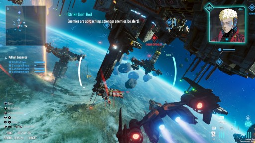 画像ギャラリー No.002のサムネイル画像 / ［TGS 2020］「D.E.E.P.: Battle of Jove」の先行プレイ映像が配信された「死ぬほどゲームします。」レポート。宇宙でのドッグファイトを楽しむ新作3Dシューティング