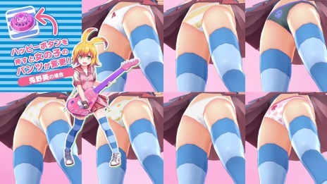 画像ギャラリー No.013のサムネイル画像 / 「ぎゃる☆がん りたーんず」のSwitch版が本日リリース。女の子の下着を変更できる“ハッピーボタン”の情報を公開