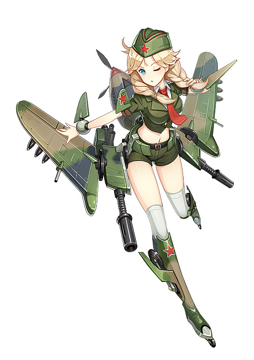 画像ギャラリー No.011のサムネイル画像 / 【PR】放置系シューティングストラテジー「ポルト・ミラージュ」は兵器を擬人化した女の子たちが大活躍！　似鳥沙也加さんをモデルにしたキャラがもらえる事前登録を受付中