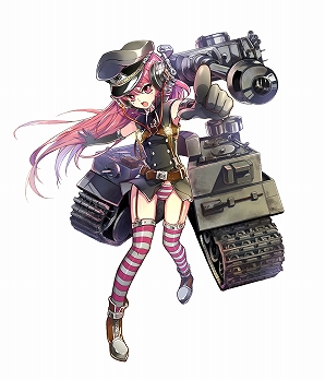 画像ギャラリー No.032のサムネイル画像 / 【PR】放置系シューティングストラテジー「ポルト・ミラージュ」は兵器を擬人化した女の子たちが大活躍！　似鳥沙也加さんをモデルにしたキャラがもらえる事前登録を受付中