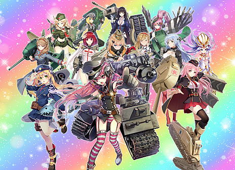 画像ギャラリー No.007のサムネイル画像 / 「ポルト・ミラージュ」の正式サービスが本日開始。兵器を擬人化した女の子たちが活躍する放置系シューティングストラテジー