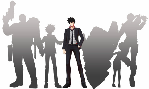 画像ギャラリー No.003のサムネイル画像 / 「A.I.M.$」x「PSYCHO-PASS」コラボが4月30日にスタート。狡噛慎也たち執行官が極天シティに現る