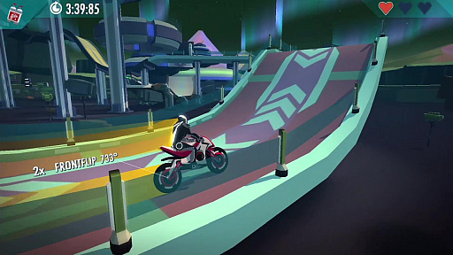 画像ギャラリー No.002のサムネイル画像 / Switch用バイクレースゲーム「グラビティライダーZERO」が本日配信。10月25日までセール価格に