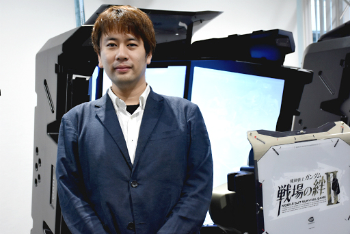 画像ギャラリー No.016のサムネイル画像 / 「機動戦士ガンダム 戦場の絆II」試遊レポート＆プロデューサーインタビュー。開放型の新筐体で，MSによる迫力のバトルが展開