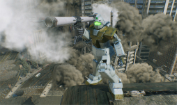 画像ギャラリー No.028のサムネイル画像 / 「機動戦士ガンダム 戦場の絆II」試遊レポート＆プロデューサーインタビュー。開放型の新筐体で，MSによる迫力のバトルが展開