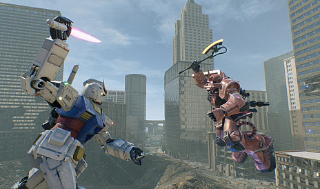 画像ギャラリー No.013のサムネイル画像 / 「機動戦士ガンダム 戦場の絆II」，第1弾PVとキービジュアル，新筐体が公開。機体カテゴリーごとの特殊アクションやMSデッキシステムの紹介も