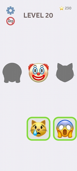 画像ギャラリー No.019のサムネイル画像 / 絵文字に隠された共通点はなに? スマホ向けパズルゲーム「Emoji Puzzle!」を紹介する「(ほぼ)日刊スマホゲーム通信」第2420回