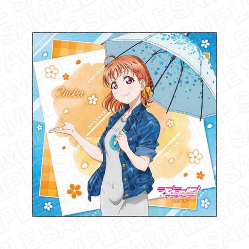 画像ギャラリー No.001のサムネイル画像 / レインコートをモチーフにした「ラブライブ!サンシャイン!!」のマイクロファイバークロス(全9種)が登場。予約受付を開始