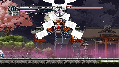 画像ギャラリー No.010のサムネイル画像 / Switch版「Touhou Luna Nights」の配信日が12月17日に決定し，予約受付がスタート。ナイフと時間操作能力を駆使して戦う2D探索型アクション