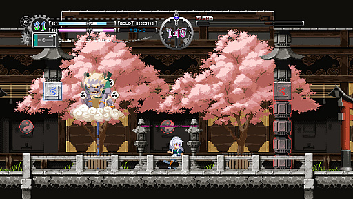 画像ギャラリー No.005のサムネイル画像 / Switch版「Touhou Luna Nights」が本日配信。「東方Project」を題材とした2D探索型アクション
