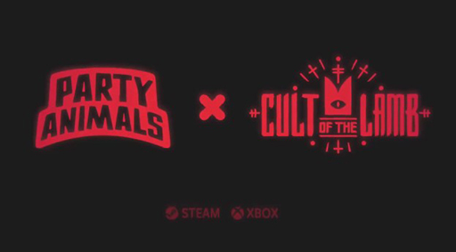 画像ギャラリー No.004のサムネイル画像 / 物理演算ベースの乱闘ゲーム「Party Animals」,「Cult of the Lamb」とコラボ決定。子羊が脱力感ある見た目で登場