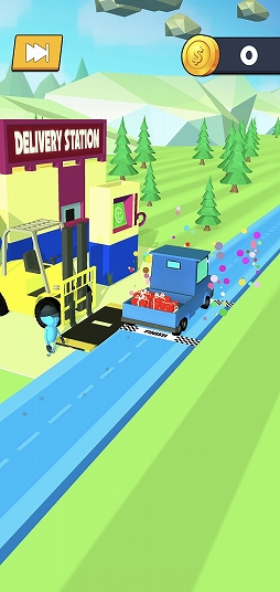 画像ギャラリー No.002のサムネイル画像 / 荷物を落とさずに届けられるか。スマホ向けゲーム「ヒルトランスポーター」を紹介する「(ほぼ)日刊スマホゲーム通信」第2421回