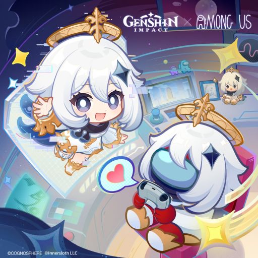 画像ギャラリー No.003のサムネイル画像 / 「Among Us」で「原神」とのコラボが日本時間の9月11日から開催決定。パイモンのウィッグやコスチューム，ネームプレートが無料でもらえる