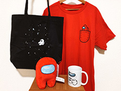 Aetasが「Among Us」公式グッズの輸入販売を開始。第1弾はぬいぐるみ，Tシャツ，トートバッグ，マグカップの4種