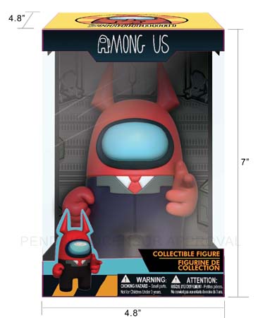 画像ギャラリー No.005のサムネイル画像 / 「Among Us」,ブリスターパック入りフィギュアがヴィレヴァンオンラインに登場