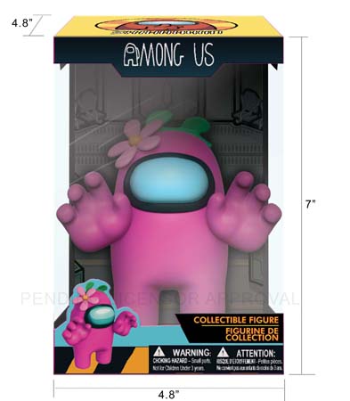 画像ギャラリー No.006のサムネイル画像 / 「Among Us」,ブリスターパック入りフィギュアがヴィレヴァンオンラインに登場