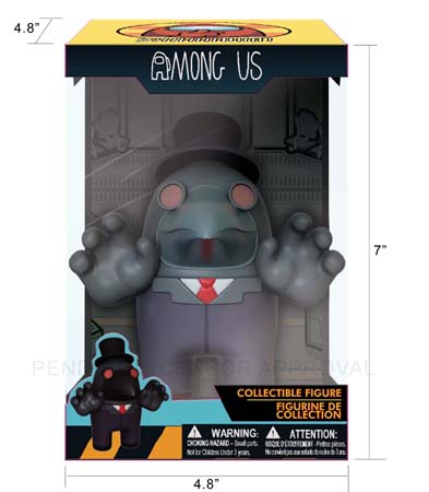 画像ギャラリー No.007のサムネイル画像 / 「Among Us」,ブリスターパック入りフィギュアがヴィレヴァンオンラインに登場