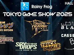 レイニーフロッグ，TGS 2025のブース情報を発表。「ダイ・バイ・ザ・ブレード」のPS5版と「スパイドロップス プロローグ」を初公開
