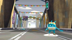 画像ギャラリー No.004のサムネイル画像 / PS4版「ブロブ カラフルなきぼう」が10月27日にリリース。丸くてぷにぷにした“ブロブ”を操作する“ぬりえ”アクションゲーム