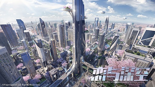画像ギャラリー No.002のサムネイル画像 / 「恋プロ」のSF版!?　スマホ向け新作3D恋愛アクションゲーム「恋与深空」が中国で発表に