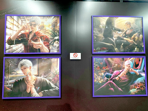 画像ギャラリー No.014のサムネイル画像 / カレのキス顔が大画面で!? 「恋と深空」POP UP EVENTを奇声をこらえて見てきました【イベントレポート】