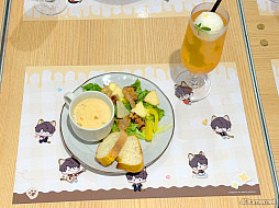 画像ギャラリー No.035のサムネイル画像 / 「恋と深空」“にゃんこシリーズ”コラボカフェが順次開催。火鍋湯麺や彩りパエリアなど,5人のカレをイメージしたメニューを味わってきた