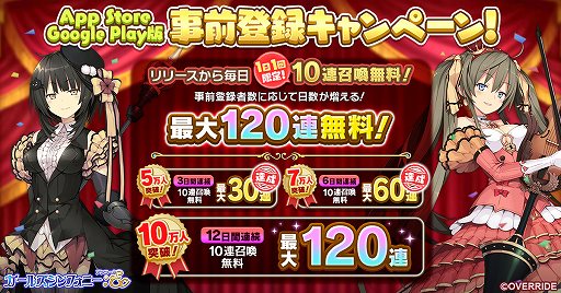 画像ギャラリー No.001のサムネイル画像 / アプリ版「ガールズシンフォニー」の事前登録者数が7万人を突破