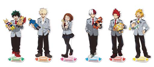 画像ギャラリー No.005のサムネイル画像 / バンダイナムコアミューズメント,「僕のヒーローアカデミア×ナムコキャンペーン」を3月17日から開催