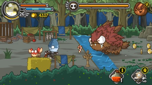 画像ギャラリー No.004のサムネイル画像 / コミカル横スクロールアクション「Wonder Blade」,日本語対応のSwitch版とPS4版が本日発売