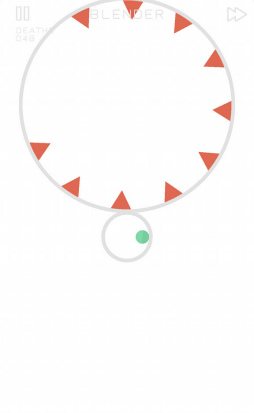 画像ギャラリー No.003のサムネイル画像 / タップだけでも超ムズイ! スマホ向けアクション「Orbits」を紹介する「(ほぼ)日刊スマホゲーム通信」第2439回