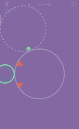 画像ギャラリー No.004のサムネイル画像 / タップだけでも超ムズイ! スマホ向けアクション「Orbits」を紹介する「(ほぼ)日刊スマホゲーム通信」第2439回