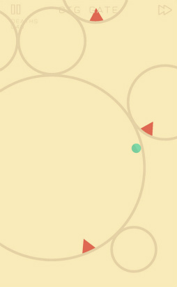 画像ギャラリー No.007のサムネイル画像 / タップだけでも超ムズイ! スマホ向けアクション「Orbits」を紹介する「(ほぼ)日刊スマホゲーム通信」第2439回